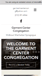Mobile Screenshot of garmentcentercongregation.org